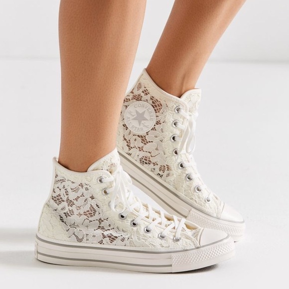 Converse Shoes - Converse Chuck Taylor Lace High Top Sneakers 8.5
